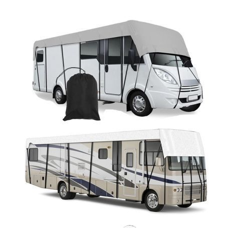 RV Roof Cover 210D/300D Oxford Waterproof Tear-Resistant Durable caravan cover