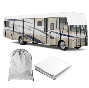 RV Roof Cover 210D/300D Oxford Waterproof Tear-Resistant Durable caravan cover