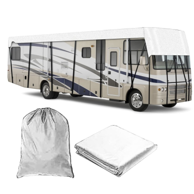 RV Roof Cover 210D/300D Oxford Waterproof Tear-Resistant Durable caravan cover
