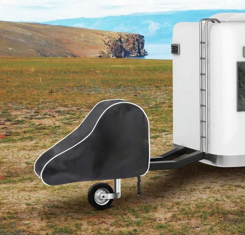 Caravan Hitch Cover Waterproof Jack Protective Cover  Fit for Camper/Caravan