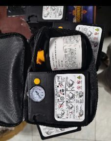 ATLI ATAC-1301 Portable Electric Tire Repair Kit with Inflator Pump and Universal-Type Tire Repair Fluid Included