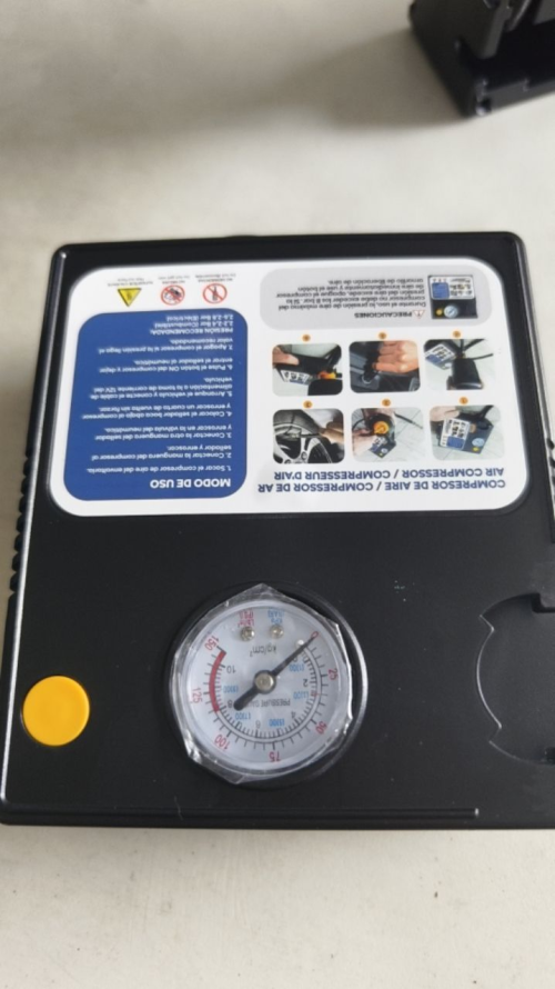 ATLI ATAC-1301 Portable Electric Tire Repair Kit with Inflator Pump and Universal-Type Tire Repair Fluid Included