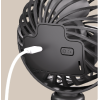 ATLI ATCEF-1015 5V 3W USB Baby Stroller Fan - Quiet Mini Clip-on Fan with Flexible Neck for Pram, Crib & Car Seat
