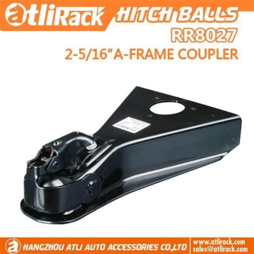 Class Ⅲ Trailer Hitch Ball Coupler Lock 2" 5000LBS Steel Universal Fit ATLI RR8027A