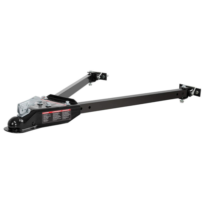 5000 lbs Capacity 2 Inch Universal Trailer Coupler - Flat/Dinghy Towing for RV & Car Accessories