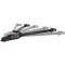 5000 lbs Capacity 2 Inch Universal Trailer Coupler - Flat/Dinghy Towing for RV & Car Accessories
