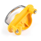 ATDHL1013 Anti-Theft Lock Aluminum Alloy U Shape Tow Hook Cover - Car Yacht RV Trailer Ball Protector Lock with Key