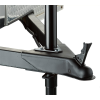 ATLI Heavy Duty Quick Release Drop Leg Trailer Jack for A-Frame Travel/Cargo/Utility Trailers & 5th Wheel RVs Black Powder Coated