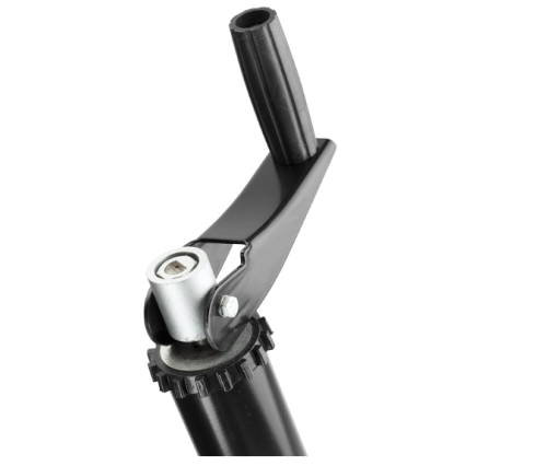 ATLI Heavy Duty Quick Release Drop Leg Trailer Jack for A-Frame Travel/Cargo/Utility Trailers & 5th Wheel RVs Black Powder Coated