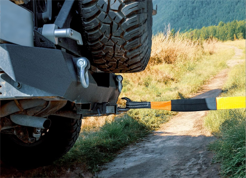 Universal Fit for 2" Receiver, Easy Installation & Extra Secure Point for Vehicle Recovery, Towing, and Off-Road Adventures