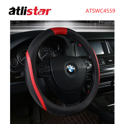 ATSWC4559 Universal Auto Car Non-Slip Steering Wheel Wrap Cover