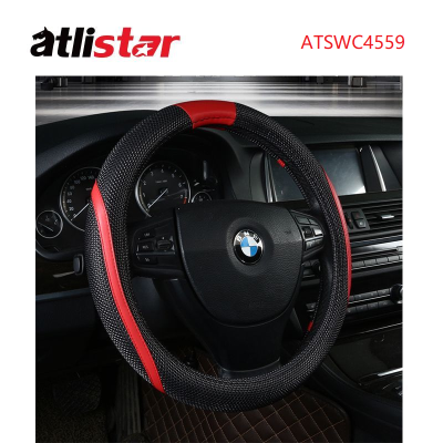 ATSWC4559 Universal Auto Car Non-Slip Steering Wheel Wrap Cover