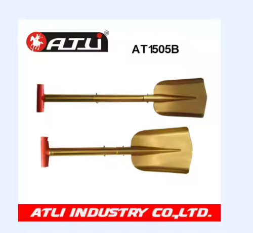 ATLI AT1505B multifunction folding stainless steel heated snow shovel