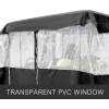 ATGC-5015 4-Person Waterproof Driving Enclosure with Transparent Windows Golf Cart Cover