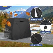 ATGC-5013  Waterproof Golf Cart Cover Universal Fits for Most Brand 2/4/6 Passenger Golf Cart
