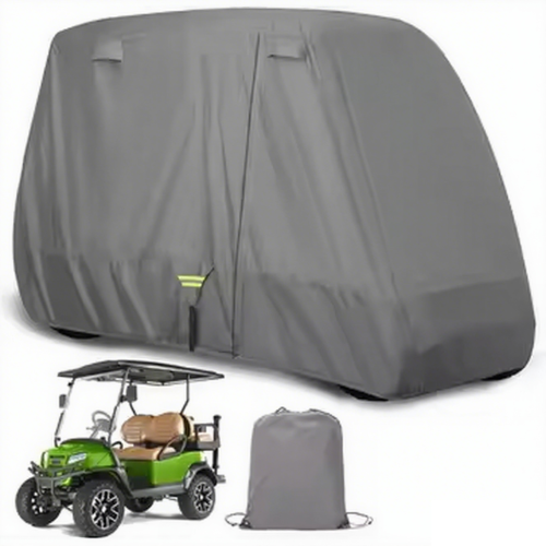 ATGC-5014 Universal 4 Passenger Golf Cart Cover Waterproof Sunproof and Durable for Most Golf Car
