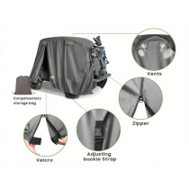 ATGC-5014 Universal 4 Passenger Golf Cart Cover Waterproof Sunproof and Durable for Most Golf Car