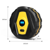 ATLI ATAC1272/1272A Tire Inflator Portable Air Compressor,DC 12V Portable Tire Inflator with light