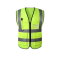 ATAR1240 High Visibility Reflective Safety Vest Knitted Fabric with Front & Back Reflective Strips for Construction Road Work