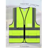 ATAR1240 High Visibility Reflective Safety Vest Knitted Fabric with Front & Back Reflective Strips for Construction Road Work