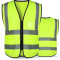 ATAR1240 High Visibility Reflective Safety Vest Knitted Fabric with Front & Back Reflective Strips for Construction Road Work