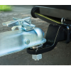 RR8025 3" Receiver Hitch Ball Coupler for 2" Ball, 3500 lbs Towing & 350 lbs Tongue Capacity, Zinc Plated, SAE V-5 Certified