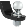 RR8207 2" Hitch Ball Mount, 5" Rise & 6" Drop, 5000 lbs Towing & 500 lbs Tongue Capacity, Steel with Powder Coating