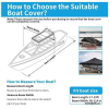 V-shaped Boat Cover Heavy Duty Waterproof UV Anti Boat Cover