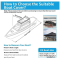 V-shaped Boat Cover Heavy Duty Waterproof UV Anti Boat Cover