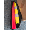 Portable Warning Triangle and Safety Vest Kit for Emergency Roadside Safety
