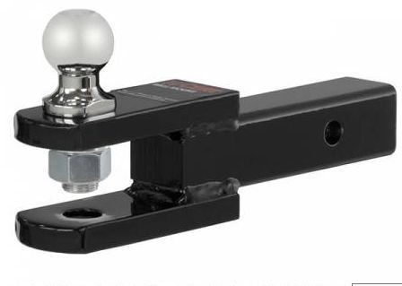 RR8266 Heavy Duty 2-Inch Hitch Ball Mount, 5000 lbs Tow Capacity, 14.5-Inch Length Trailer Hitch Receiver for Trucks & SUVs