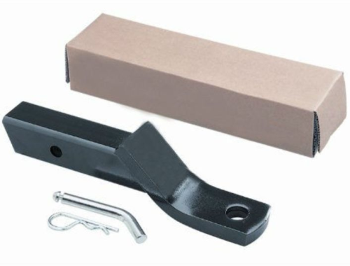 RR8205 Adjustable Hitch Ball Mount 2 Inch, 3-3/4" Up & 4" Down, 5000 lbs Tow Capacity, 500 lbs Tongue Weight, Powder Coated Steel