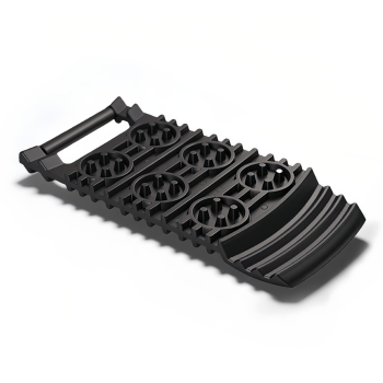 CT2142 Mini Vehicle Recovery Track Lightweight Black PE Grip Mat for Snow/Mud/Sand - Compact Design, Easy Storage & Carry