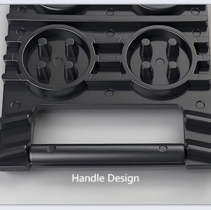 CT2142 Mini Vehicle Recovery Track Lightweight Black PE Grip Mat for Snow/Mud/Sand - Compact Design, Easy Storage & Carry