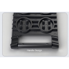 CT2142 Mini Vehicle Recovery Track Lightweight Black PE Grip Mat for Snow/Mud/Sand - Compact Design, Easy Storage & Carry