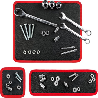 ATLI Flexible Magnetic Tool Mat & Holder for Mechanics, Professional Non-Slip Magnetic Organizer Tool
