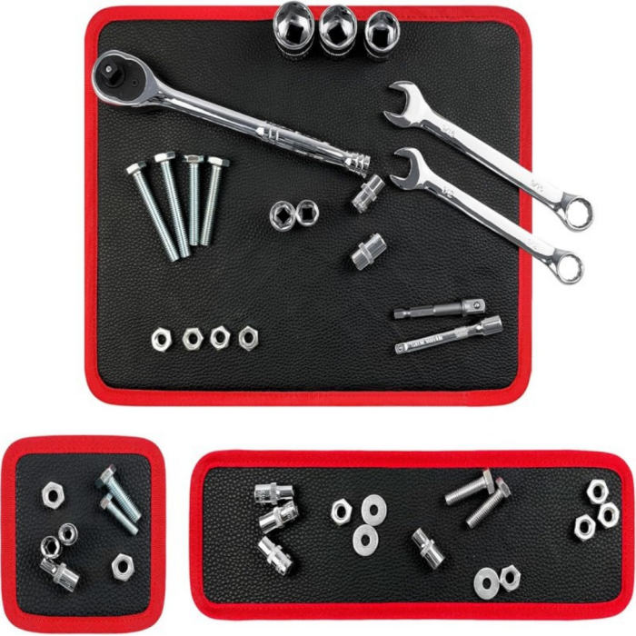 ATLI Flexible Magnetic Tool Mat & Holder for Mechanics, Professional Non-Slip Magnetic Organizer Tool