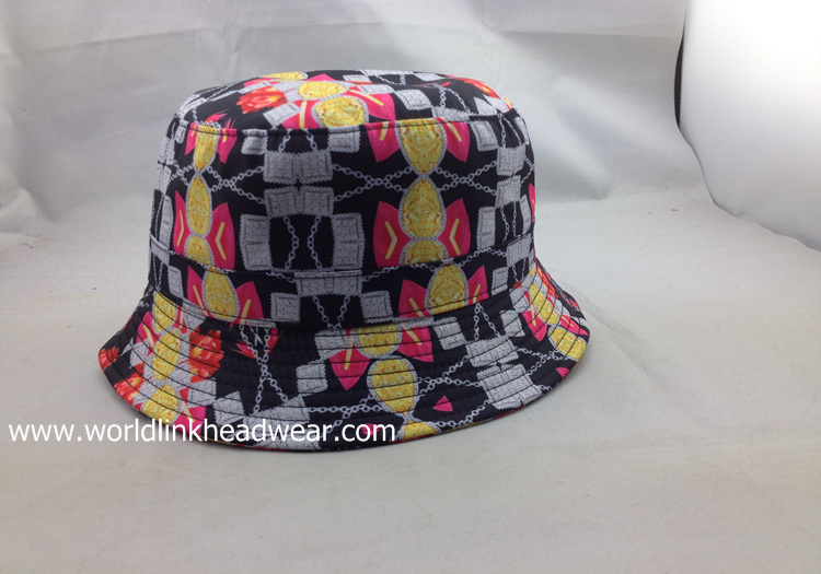 galaxy bucket hat with string