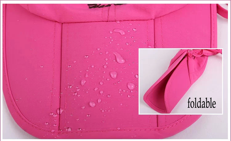 Sun Cap of Fabric Feature:Waterproof