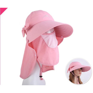 wholesale Sun UV protection cap/outdoor headwear multifunction fishing camping hat&cap/visor cap and hat