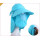 wholesale Sun UV protection cap/outdoor headwear multifunction fishing camping hat&cap/visor cap and hat