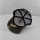 hot press rubber glue plastic logo camo trucker cap custom rubber brand logo