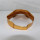 wholesale customized plain golden PU sun visor cap
