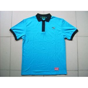 custom high quality comfortable short sleeve polo neck cotton t shirt