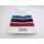 custom polar fleece lining knitted beanie hat with FAKE RACCOON POMPOM