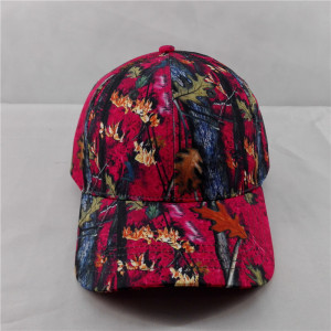 new fashion spring leaf printing baseball cap