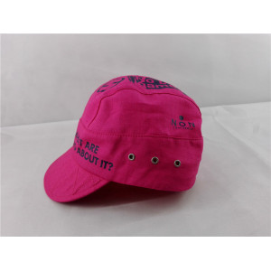custom sport bike cap with short brim/peak