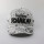splash-ink snapback cap with 3D embroidery