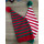 custom red white green stripe christmas knit hat shop Promotional cap