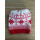 custom snowflake pattern jacquard knit christmas hat with pompom for girl